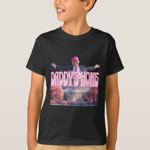 Camiseta Hogar Real Donald Pink Preppy Edgy Good Man Trump