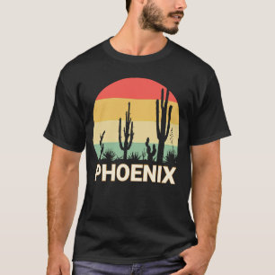 Camiseta Hogar retro para el desierto de Phoenix Arizona
