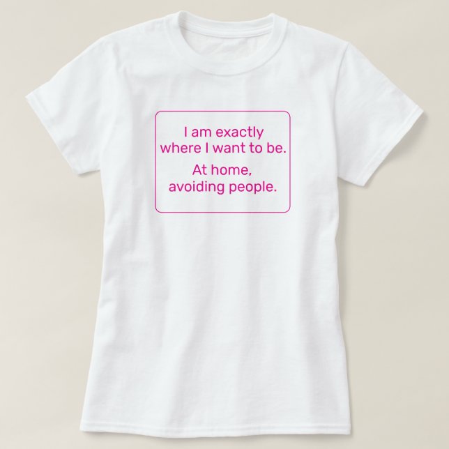 Camiseta Hogar (rosa) (Diseño del anverso)