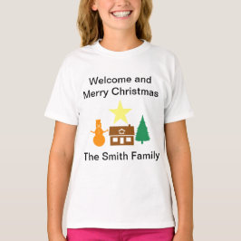 Camiseta Hogar sobre Navidades