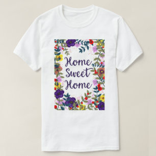 Camiseta Hogar Sweet Home Floral Reef