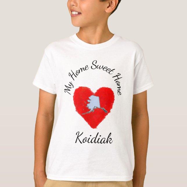 Camiseta Hogar Sweet Home Kodiak (Anverso)