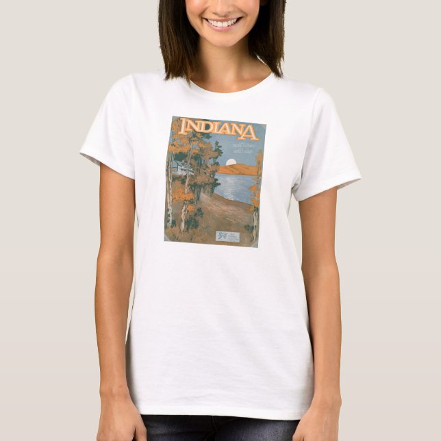 Camiseta Hogar trasero otra vez en Indiana (Anverso)