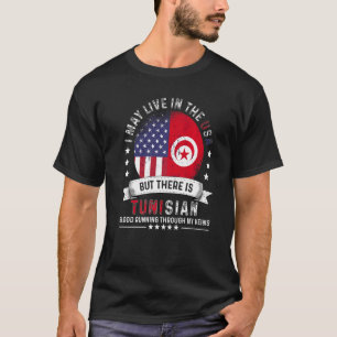 Camiseta Hogar tunecino estadounidense en USA Patriot Ameri