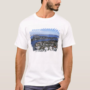 Camiseta Hogares de isla privada de la Bahía de Biscayne, E