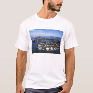 Camiseta Hogares de isla privada de la Bahía de Biscayne, S
