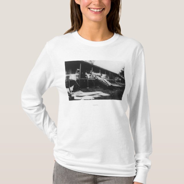 Camiseta Hogares japoneses en la fotografía de Hawaii (Anverso)