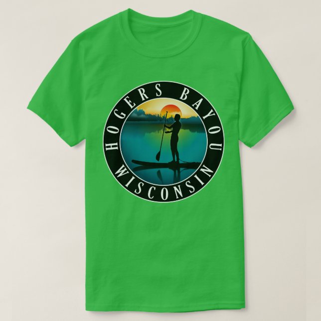 Camiseta Hogers Wisconsin Paddleboard (Diseño del anverso)