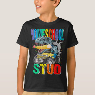 Camiseta Hogeschool Stud Monster Truck Dinosaur