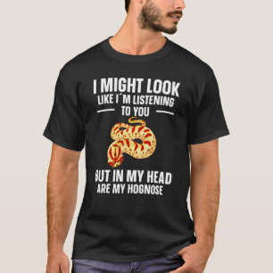 Camiseta Hognose Snake Divertido Amante de la serpiente de