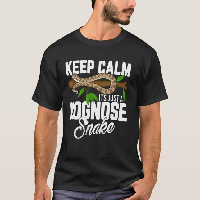 Camiseta Hognose Snake Funny Animals Mascota lindo (Anverso)