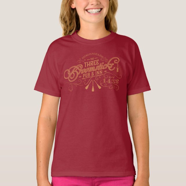 Camiseta HOGSMEADE™ LA POSADA THE THREE BROOMSTICKS™ Pub &  (Anverso)