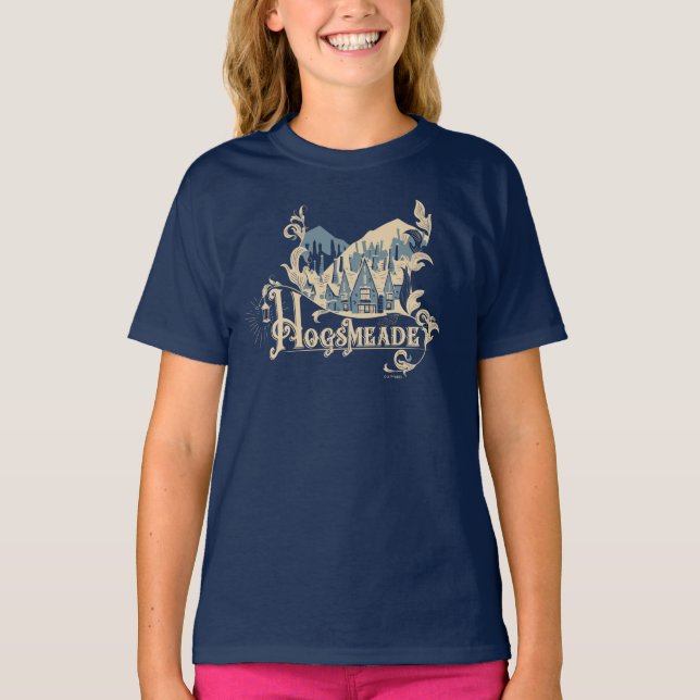 Camiseta HOGSMEADE™ Vintage Village Graphic (Anverso)