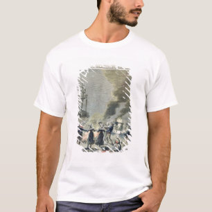 Camiseta Hogueras encendidas para celebrar el solsticio de