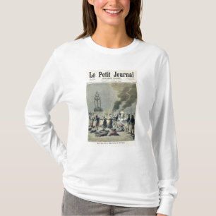 Camiseta Hogueras encendidas para celebrar el solsticio de