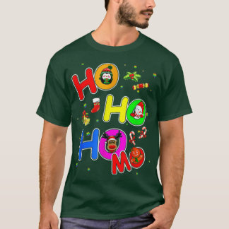 Camiseta Hoho Homo Gay Navidades Santa Hat Love Lgb