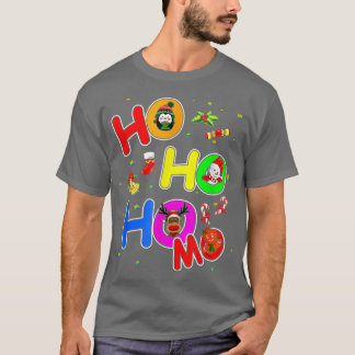 Camiseta Hoho Homo Gay Navidades Santa Hat Love Lgb