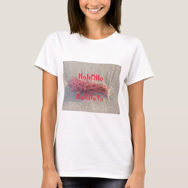 Camiseta Hohoho Holidays from the Beach T-Shirt (Anverso)