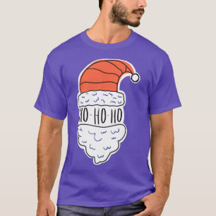 Camiseta HOHOHOHO santa barba Feliz Navidad