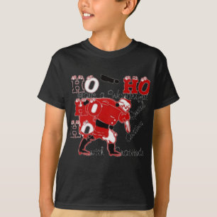 Camiseta HOHOHOHO Tiene Navidades maravillosos con gratitud
