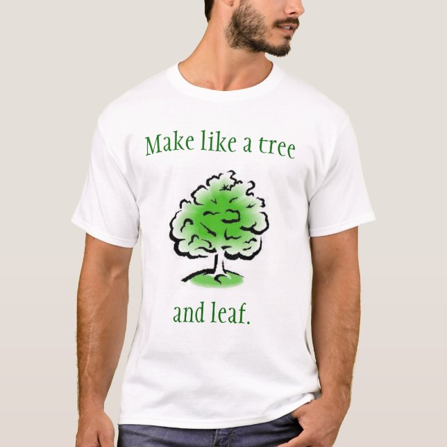 Camiseta Hoja (Anverso)