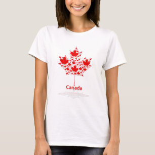 Camiseta Hoja de arce Canadá