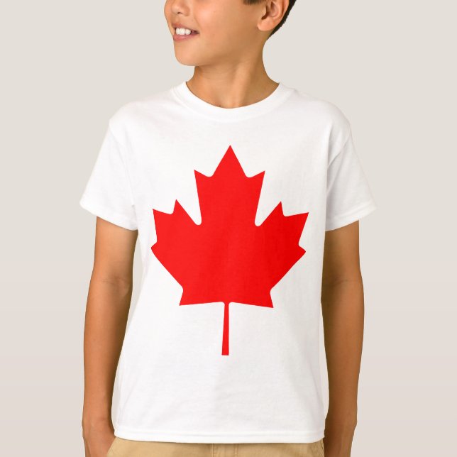 Camiseta Hoja de arce de Canadá (Anverso)