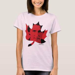 Camiseta Hoja de arce de Justin Trudeau
