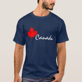 Camiseta Hoja de arce del rojo de Canadá