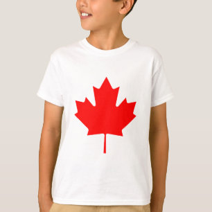 Camiseta Hoja de arce RedTransp los regalos de Zazzle del