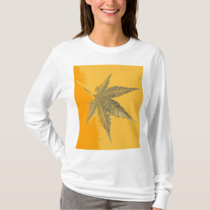 Camiseta Hoja de Arte Vintage 07