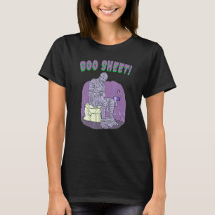 Camiseta Hoja de Bote Halloween Papel higiénico para mamás 