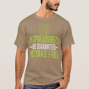 Camiseta Hoja de cálculo de error de Guaran Excel libre
