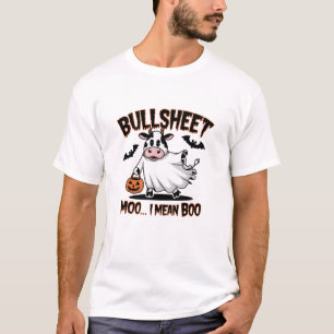Camiseta Hoja de cálculo: Moo, me refiero a Boo" Graciosa N