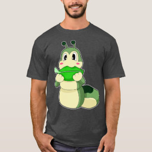 Camiseta Hoja de Comer de la oruga