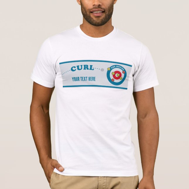 Camiseta Hoja de curado Piedras de curvo (Anverso)