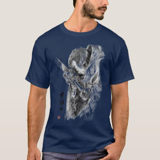 Camiseta Hoja de dibujo de Zatoichi