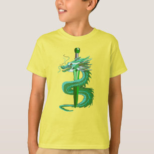 Camiseta Hoja de Dragón Guardián de Jade