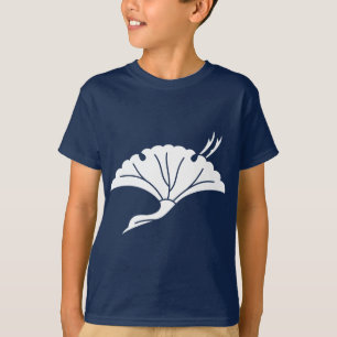 Camiseta Hoja de ginkgo en forma de grana