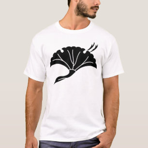 Camiseta Hoja de ginkgo en forma de grana