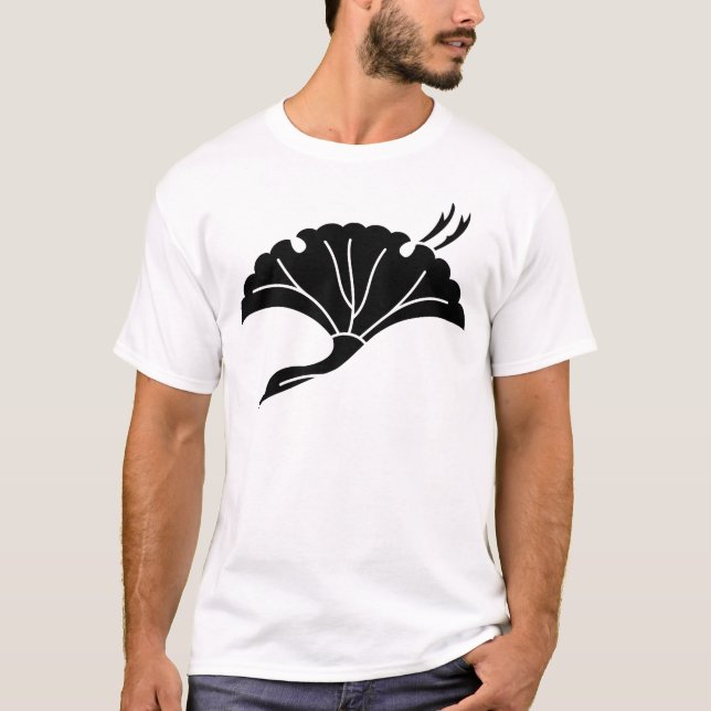 Camiseta Hoja de ginkgo en forma de grana (Anverso)