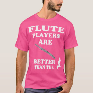 Camiseta Hoja de instrumentos de flauta de regalo de la cam
