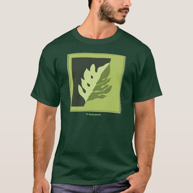 Camiseta Hoja de los árboles del pan (Anverso)