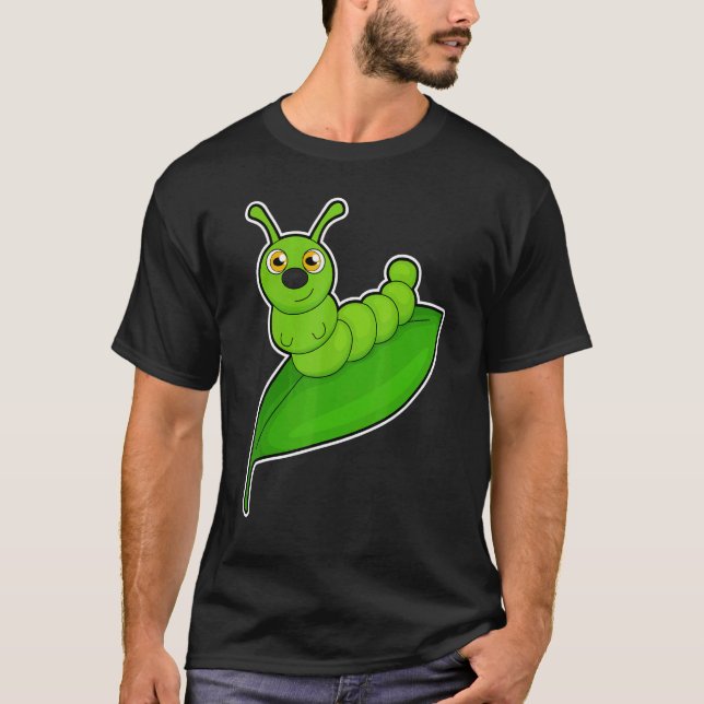 Camiseta Hoja de oruga (Anverso)