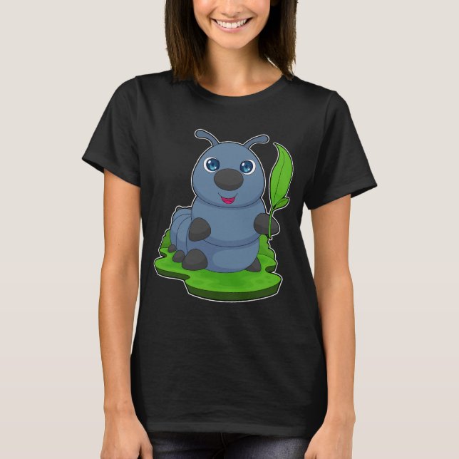 Camiseta Hoja de oruga (Anverso)