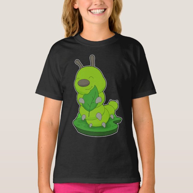 Camiseta Hoja de oruga (Anverso)