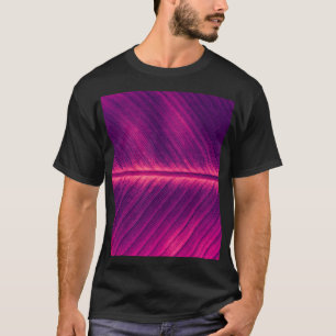 Camiseta Hoja de Palma Abstracta: Vena Tonificada