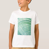 Hoja de palma de planta verde suave