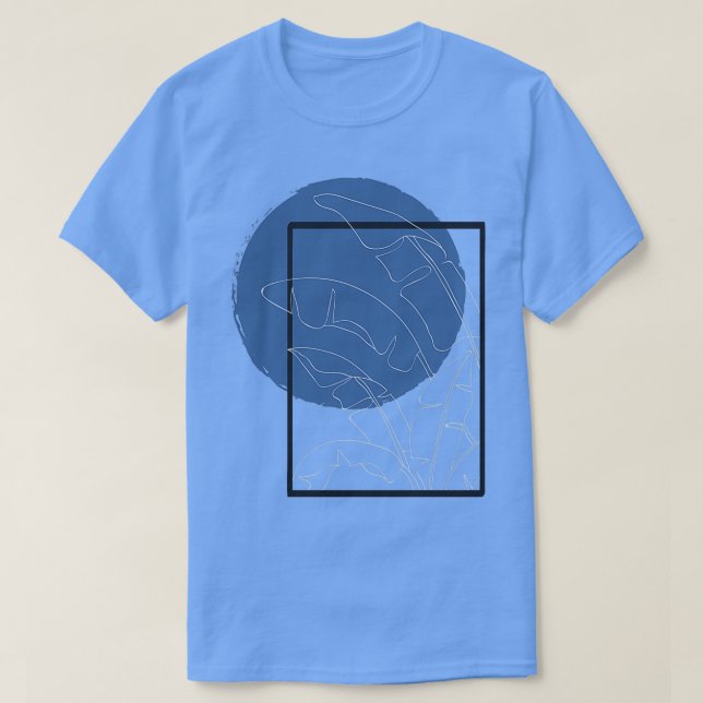 Camiseta hoja de plátano (Diseño del anverso)