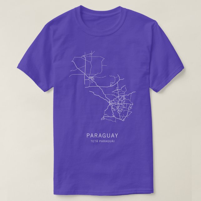 Camiseta Hoja de Ruta del Paraguay (Diseño del anverso)
